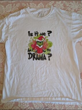 Fruit of the Loom White Crewneck T-Shirt